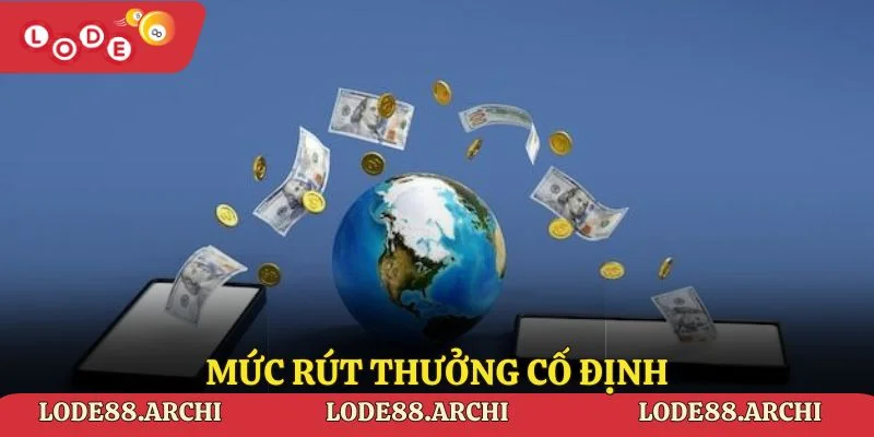 Mức rút thưởng cố định