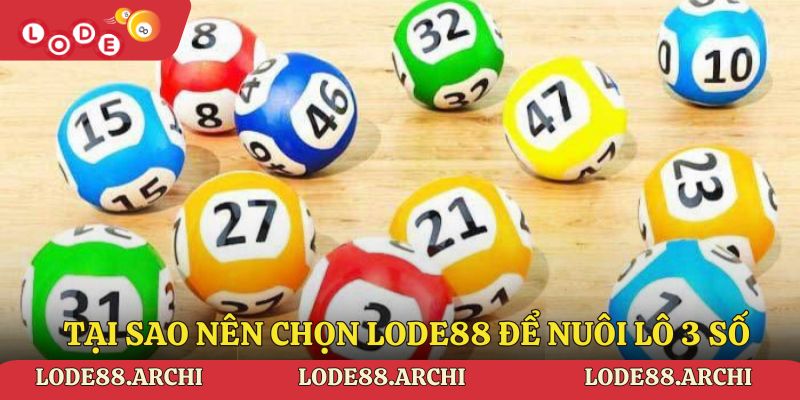 Tại sao nên chọn Lode88 để nuôi lô 3 số
